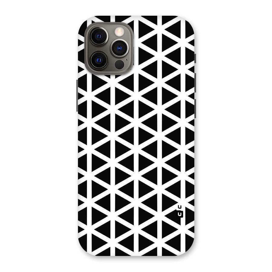 Abstract Geometry Maze Back Case for iPhone 12 Pro