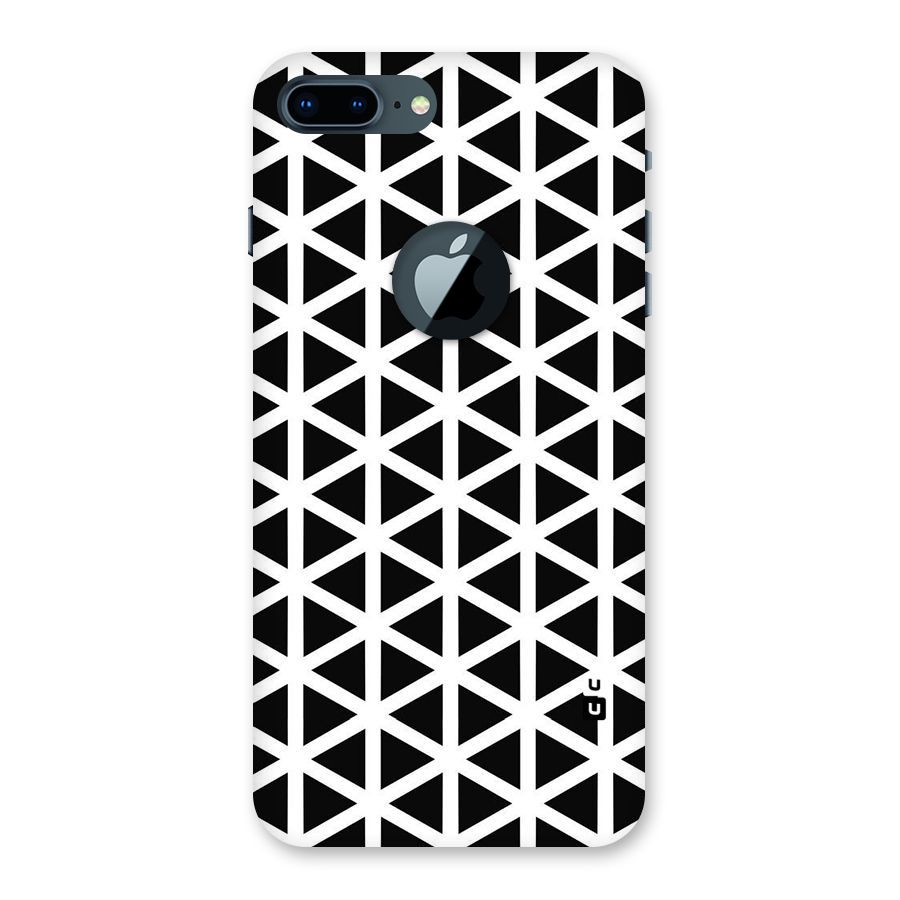 Abstract Geometry Maze Back Case for iPhone 7 Plus Logo Cut