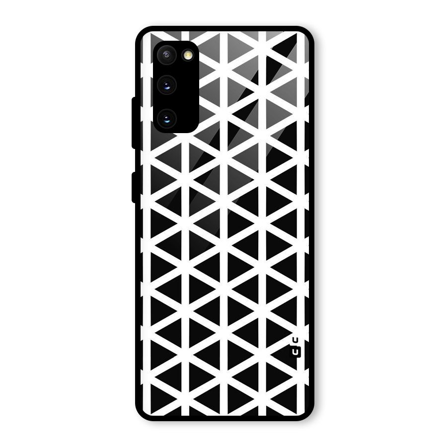 Abstract Geometry Maze Glass Back Case for Galaxy S20 FE 5G