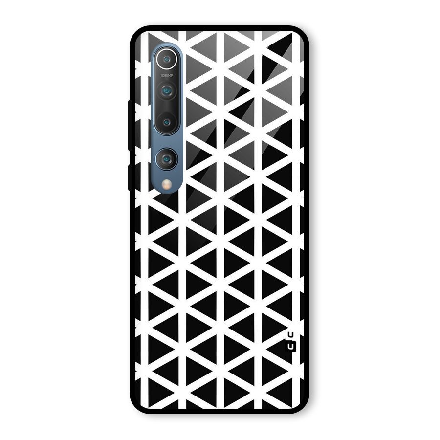 Abstract Geometry Maze Glass Back Case for Mi 10