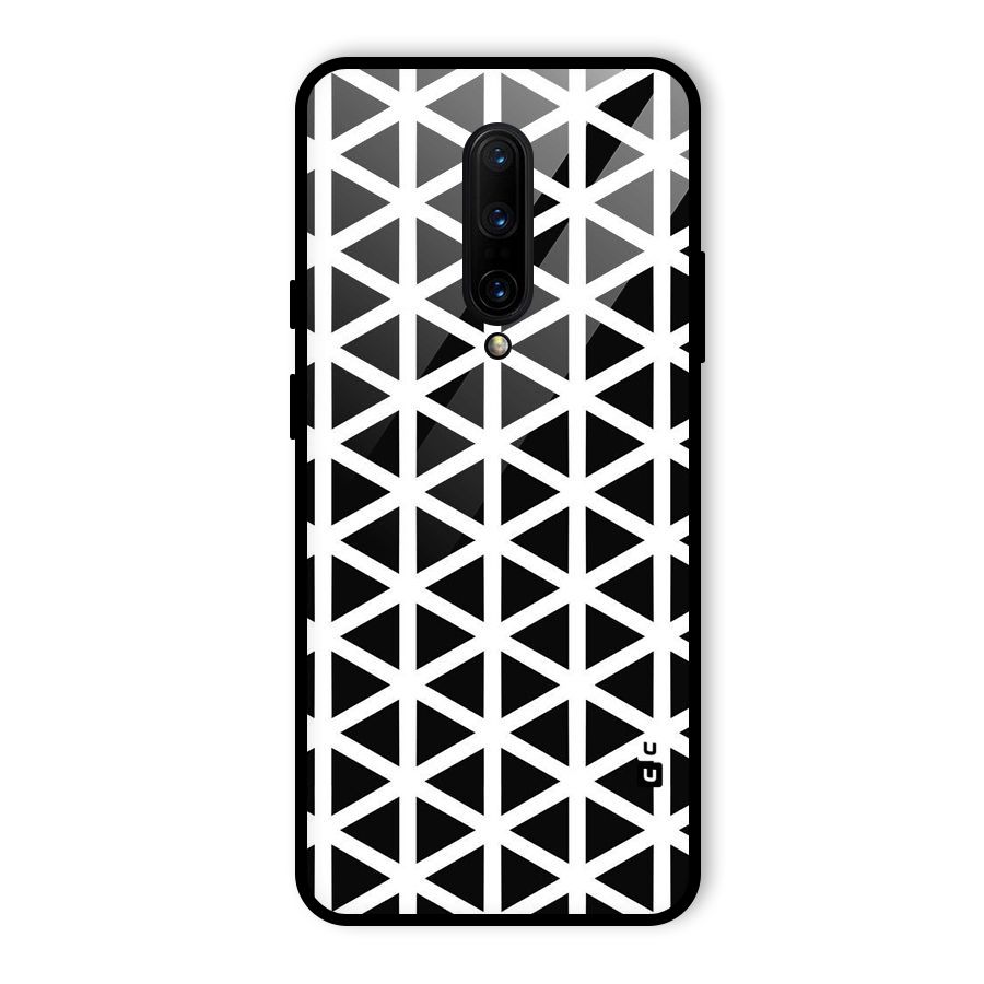 Abstract Geometry Maze Glass Back Case for OnePlus 7 Pro