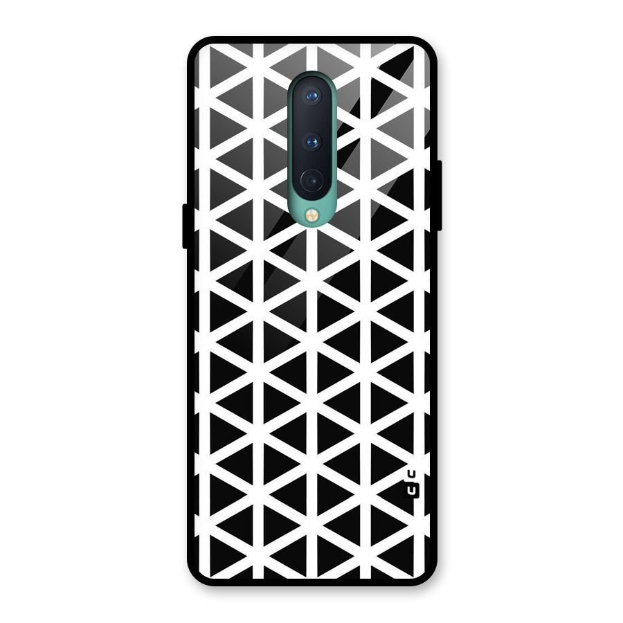 Abstract Geometry Maze Glass Back Case for OnePlus 8