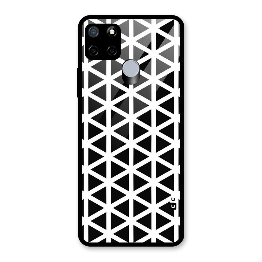 Abstract Geometry Maze Glass Back Case for Realme Narzo 20