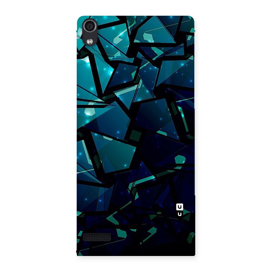 Abstract Glass Design Back Case for Ascend P6