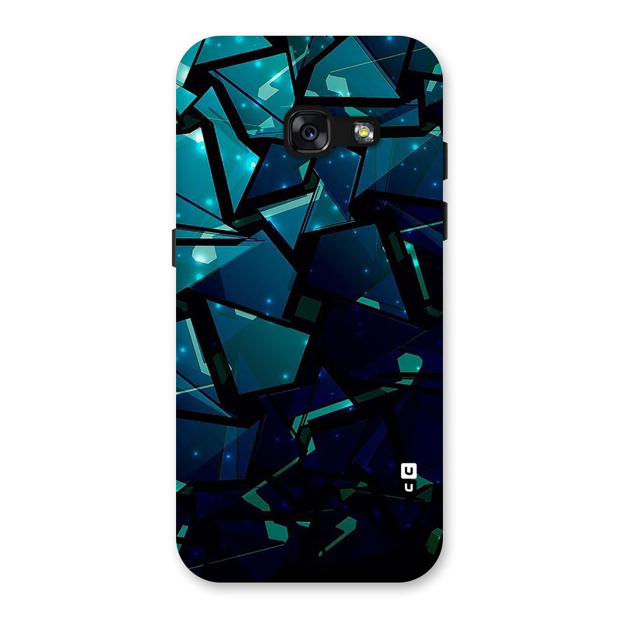 Abstract Glass Design Back Case for Galaxy A3 (2017)