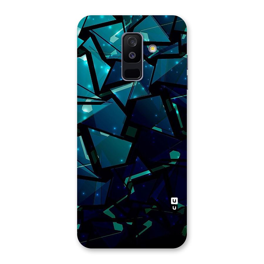 Abstract Glass Design Back Case for Galaxy A6 Plus