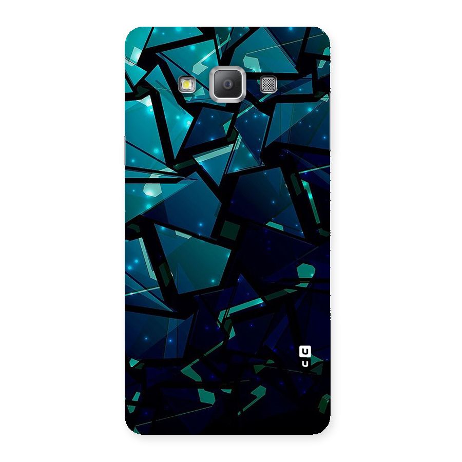 Abstract Glass Design Back Case for Galaxy A7