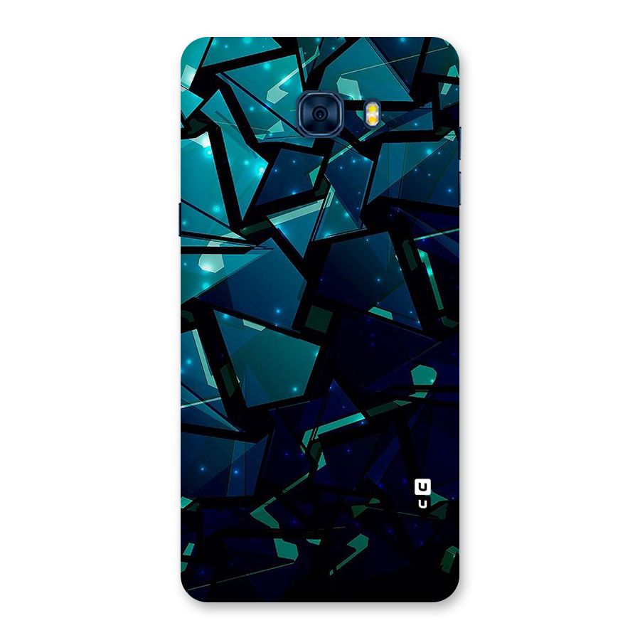 Abstract Glass Design Back Case for Galaxy C7 Pro