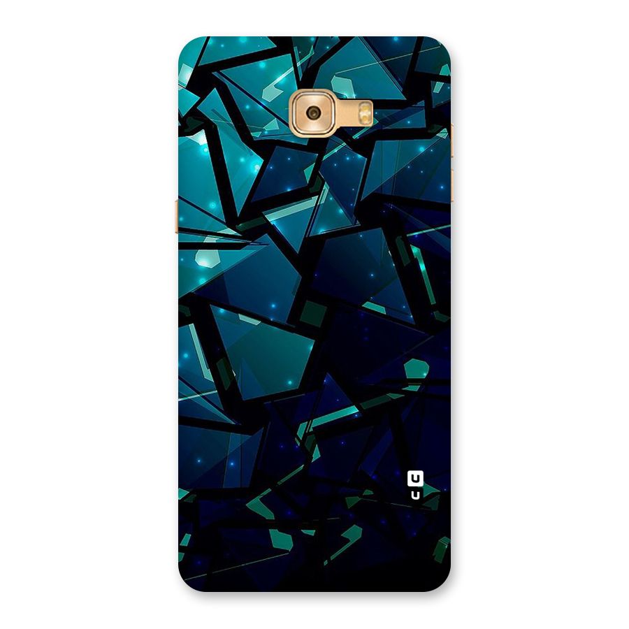 Abstract Glass Design Back Case for Galaxy C9 Pro