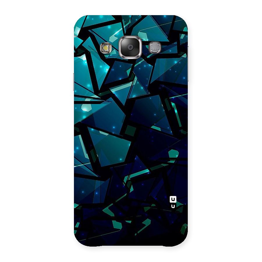 Abstract Glass Design Back Case for Galaxy E7