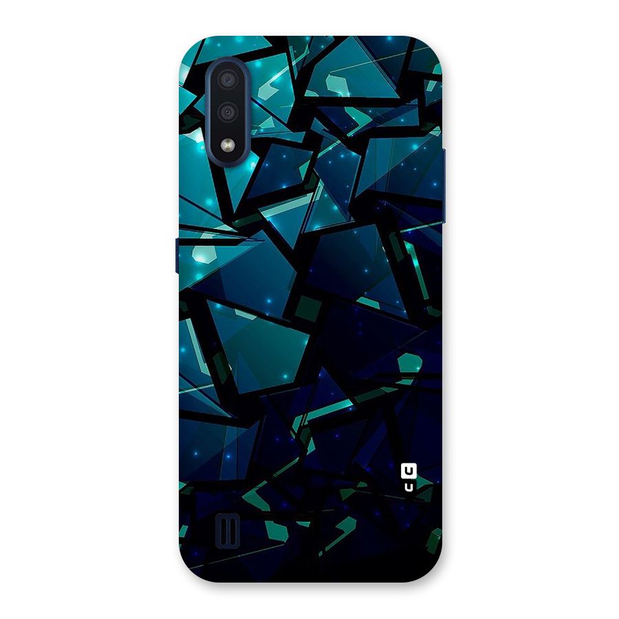 Abstract Glass Design Back Case for Galaxy M01
