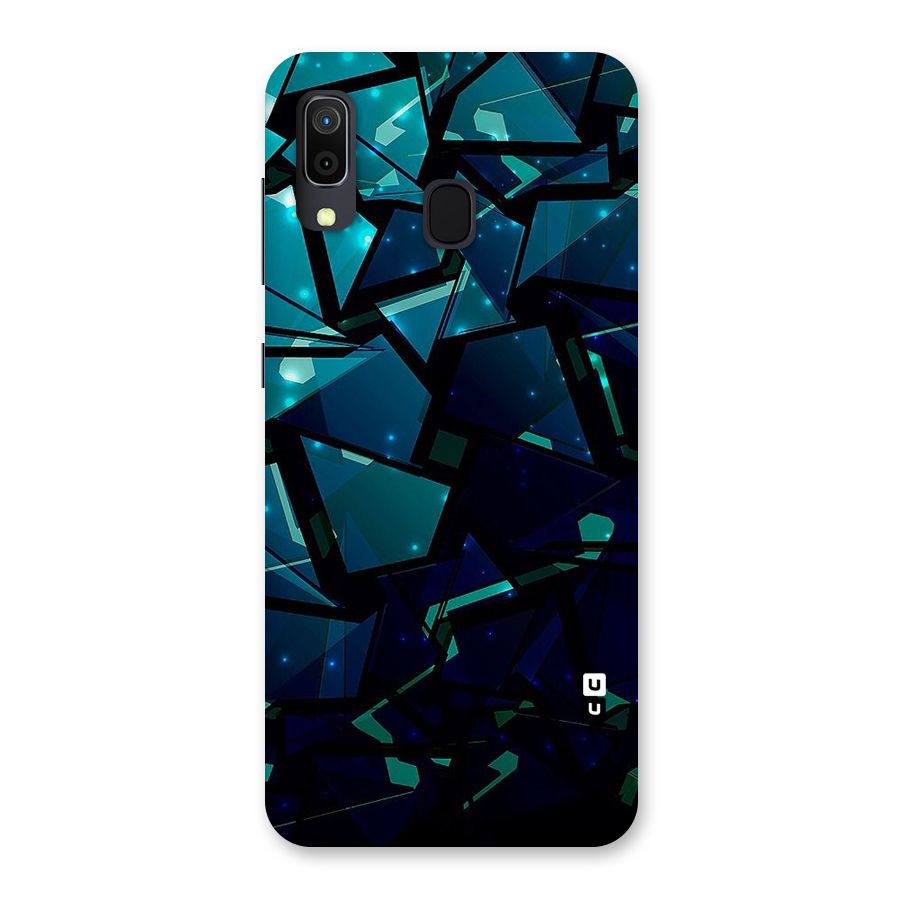Abstract Glass Design Back Case for Galaxy M10s