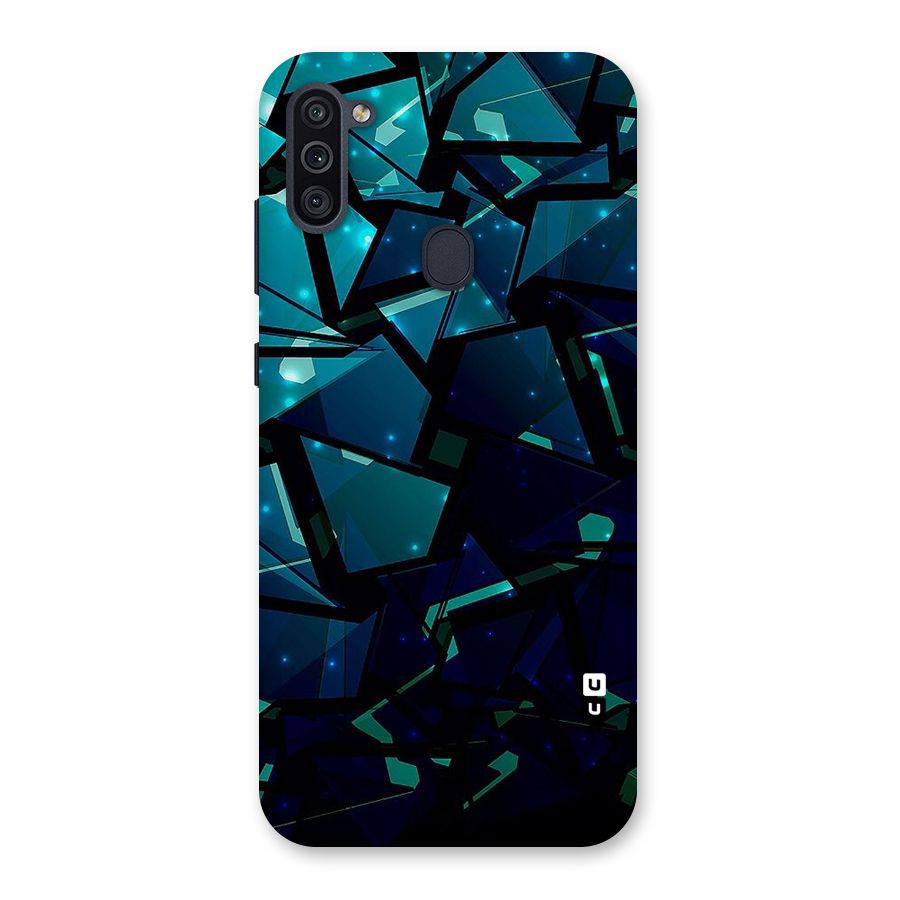 Abstract Glass Design Back Case for Galaxy M11