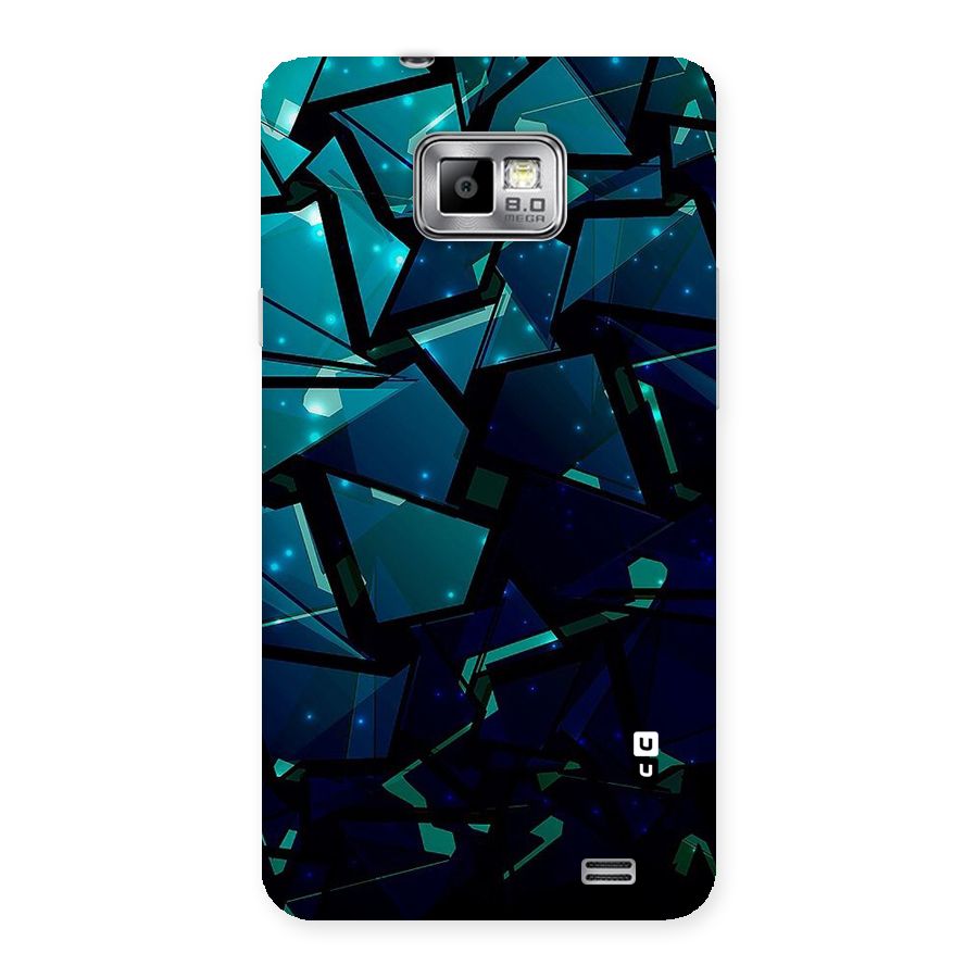 Abstract Glass Design Back Case for Galaxy S2