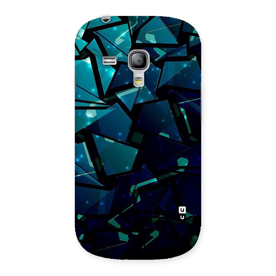 Abstract Glass Design Back Case for Galaxy S3 Mini