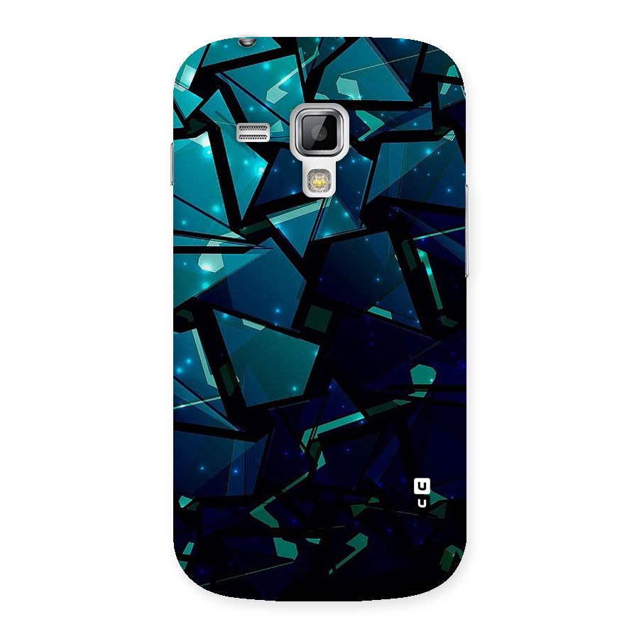 Abstract Glass Design Back Case for Galaxy S Duos