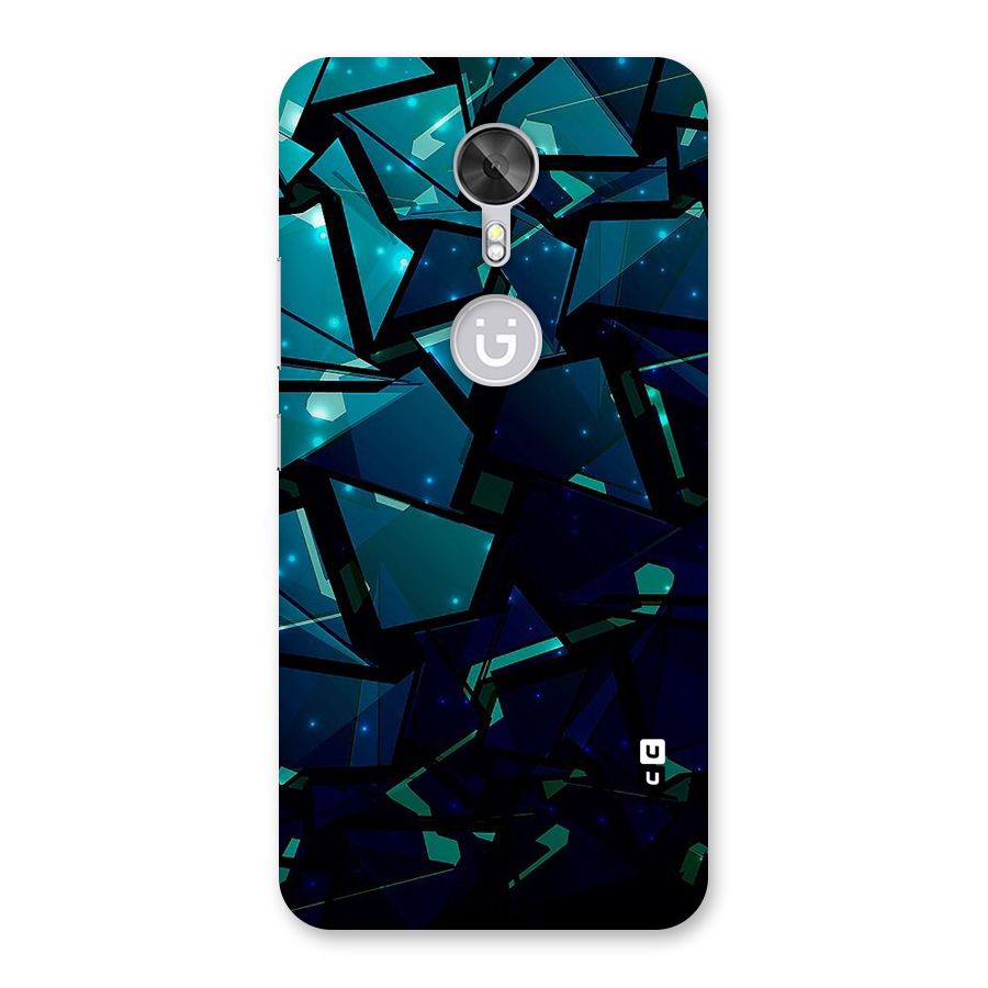 Abstract Glass Design Back Case for Gionee A1