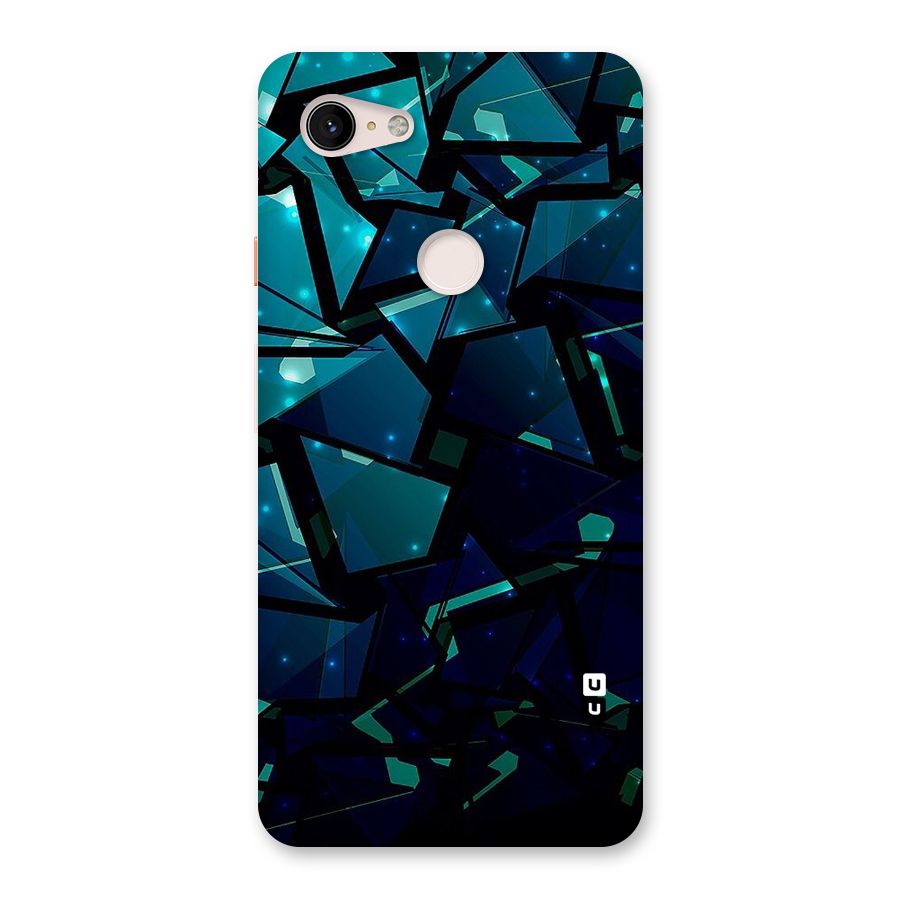 Abstract Glass Design Back Case for Google Pixel 3 XL