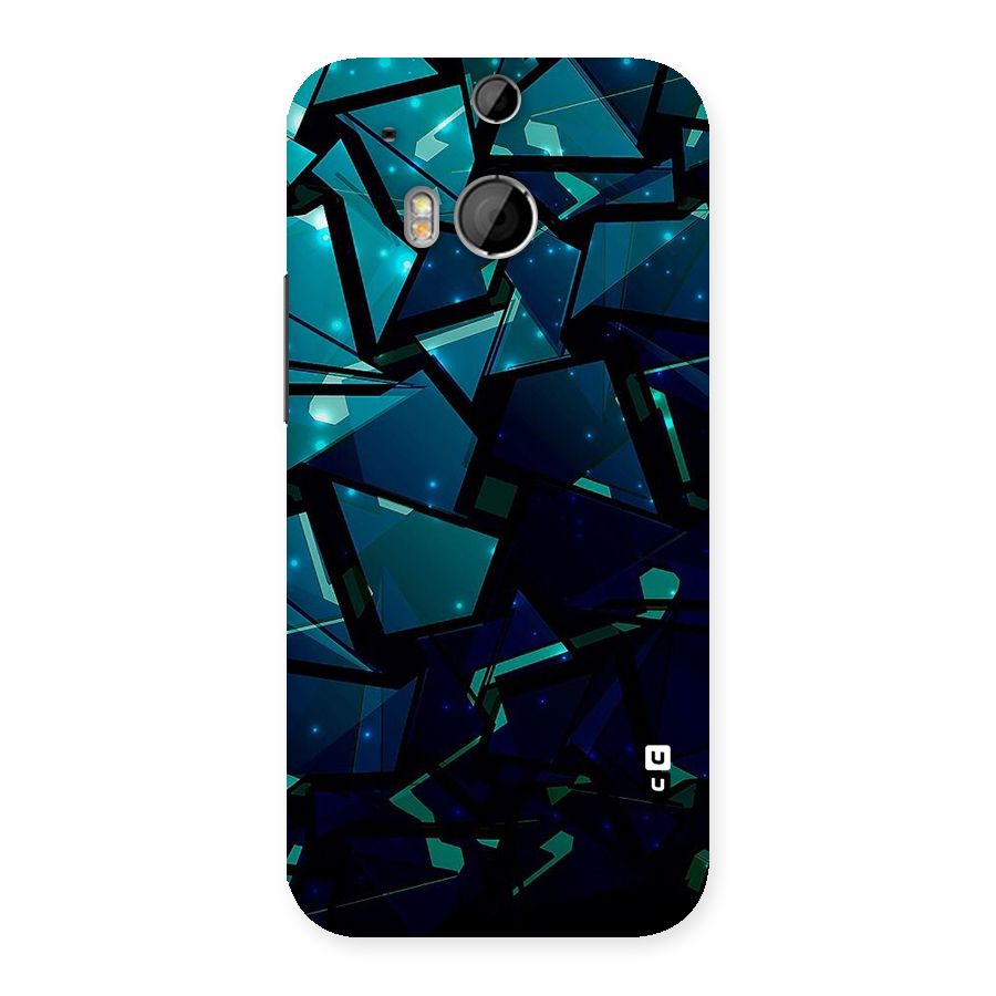 Abstract Glass Design Back Case for HTC One M8