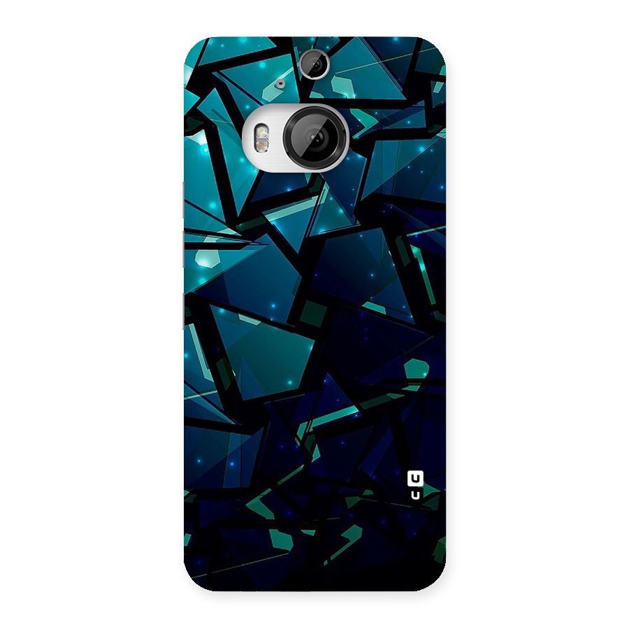 Abstract Glass Design Back Case for HTC One M9 Plus