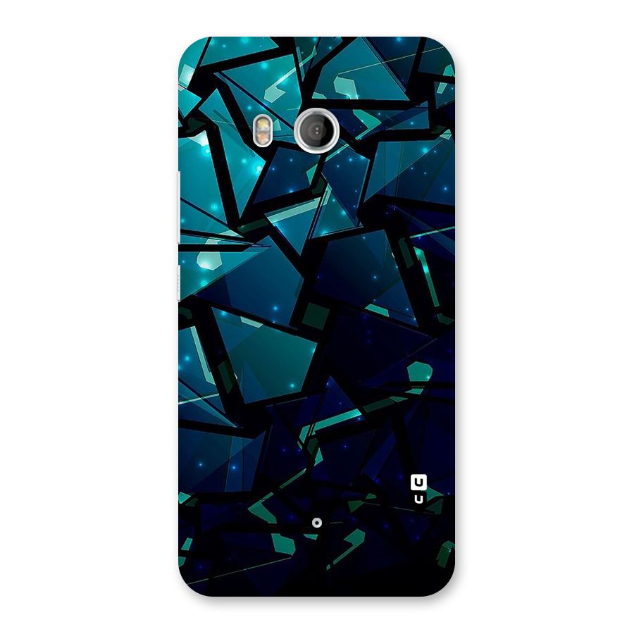 Abstract Glass Design Back Case for HTC U11