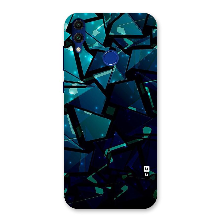 Abstract Glass Design Back Case for Honor 8C