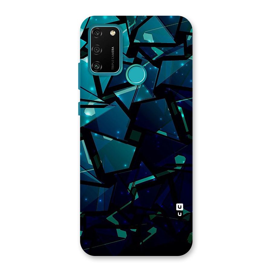 Abstract Glass Design Back Case for Honor 9A