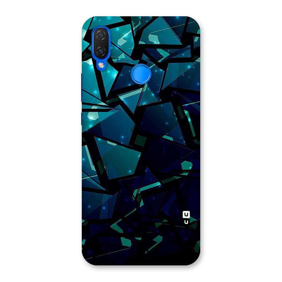 Abstract Glass Design Back Case for Huawei P Smart+
