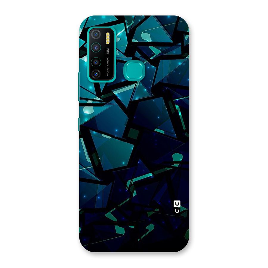 Abstract Glass Design Back Case for Infinix Hot 9 Pro