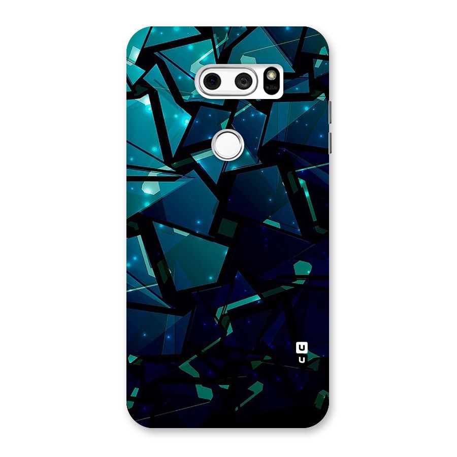 Abstract Glass Design Back Case for LG V30