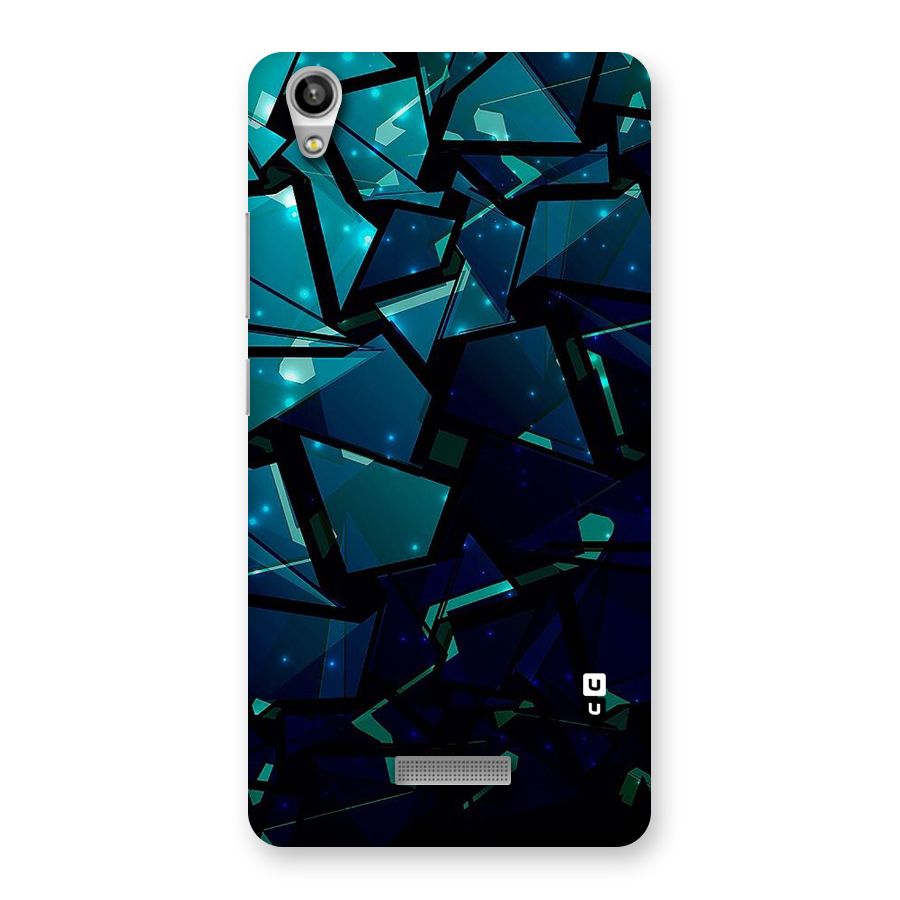 Abstract Glass Design Back Case for Lava-Pixel-V1
