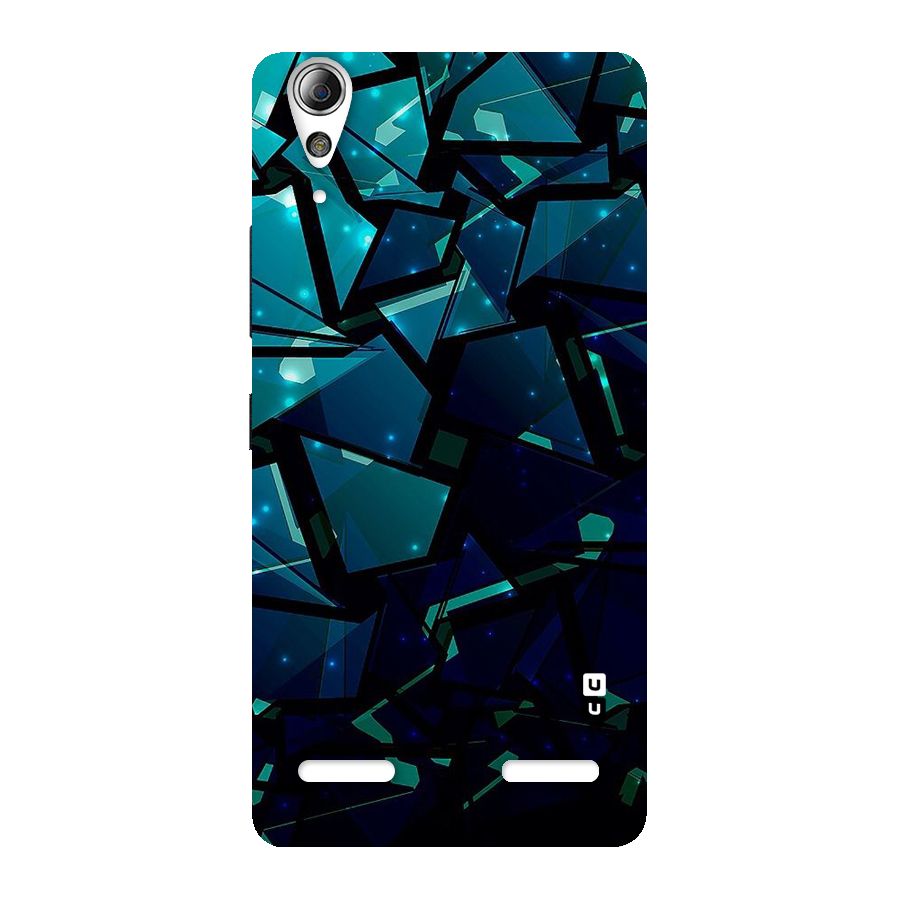 Abstract Glass Design Back Case for Lenovo A6000 Plus