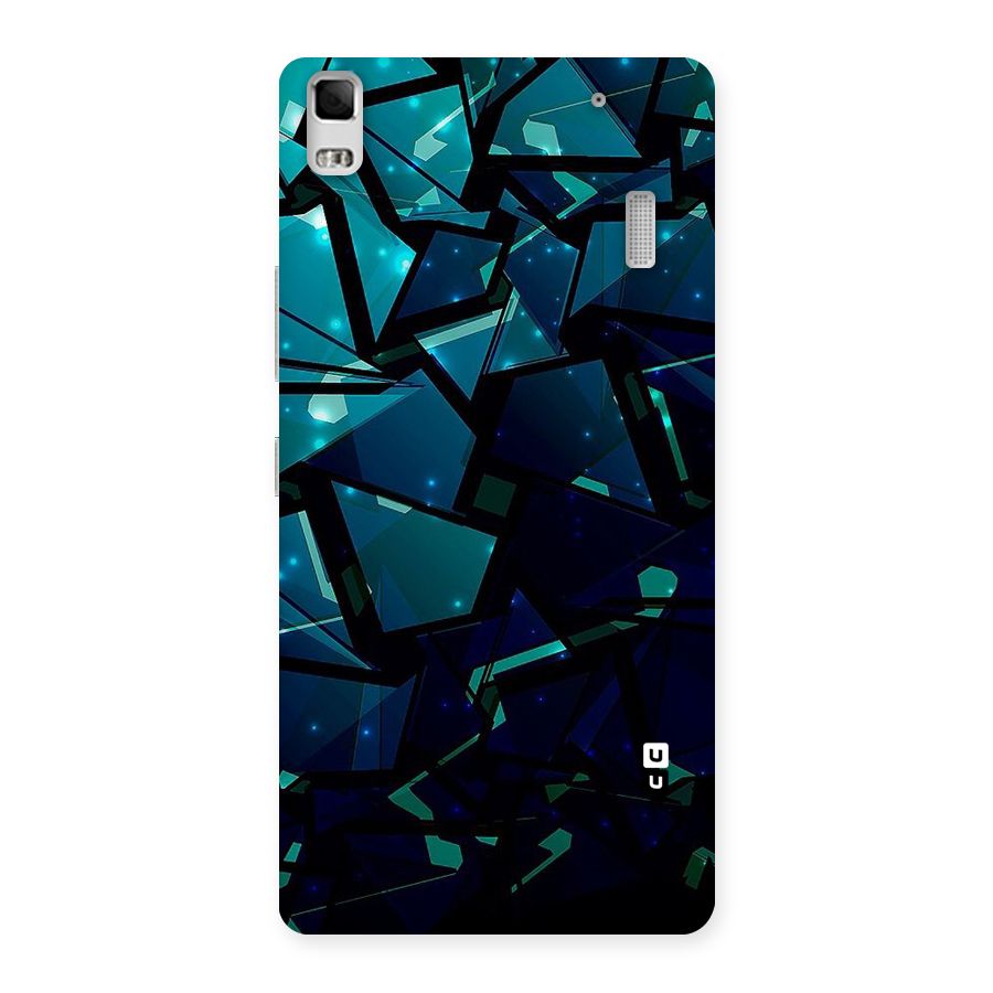 Abstract Glass Design Back Case for Lenovo K3 Note