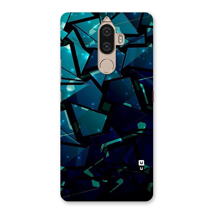 Abstract Glass Design Back Case for Lenovo K8 Note