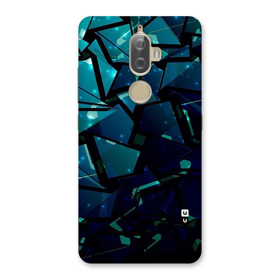 Abstract Glass Design Back Case for Lenovo K8 Plus