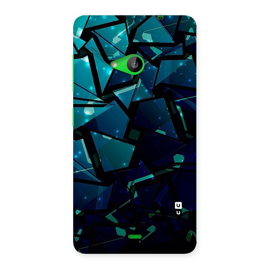 Abstract Glass Design Back Case for Lumia 535