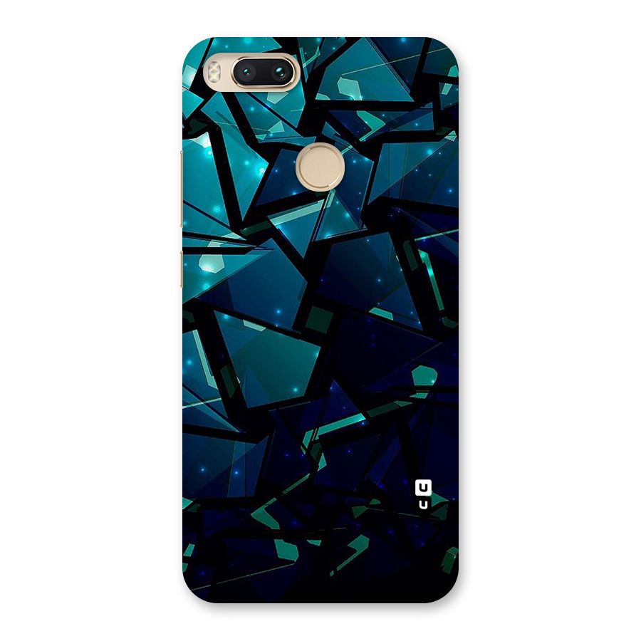 Abstract Glass Design Back Case for Mi A1