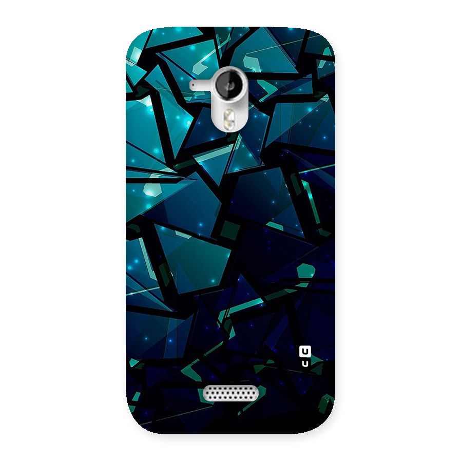 Abstract Glass Design Back Case for Micromax Canvas HD A116