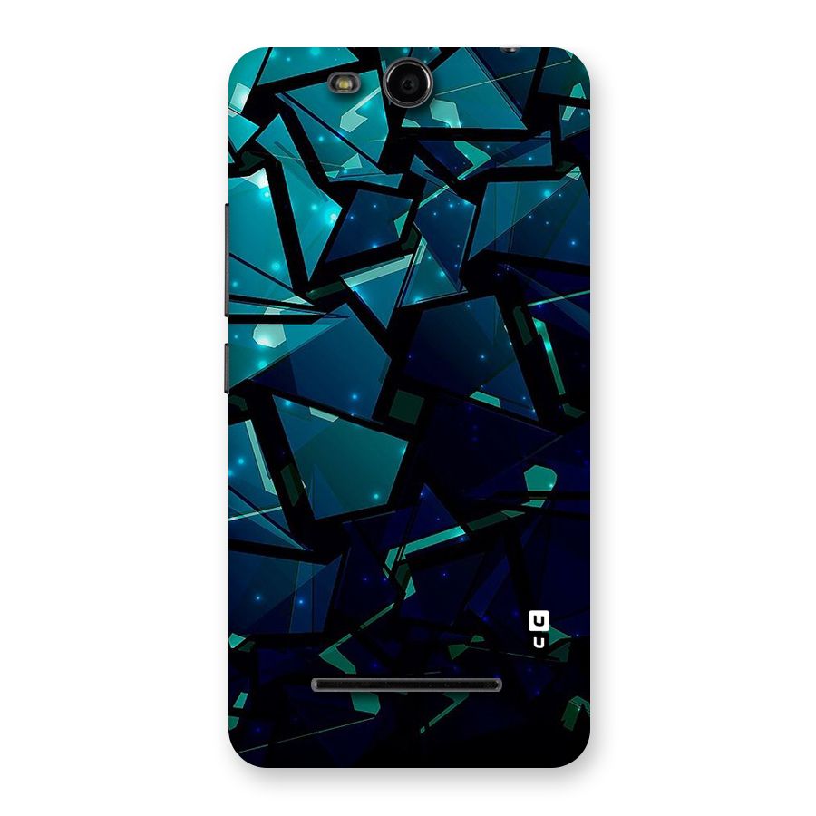 Abstract Glass Design Back Case for Micromax Canvas Juice 3 Q392