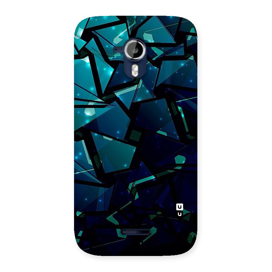 Abstract Glass Design Back Case for Micromax Canvas Magnus A117
