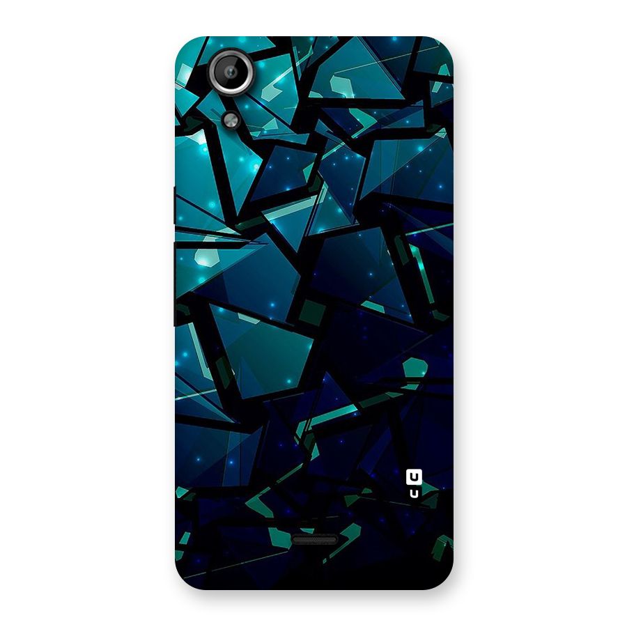 Abstract Glass Design Back Case for Micromax Canvas Selfie Lens Q345