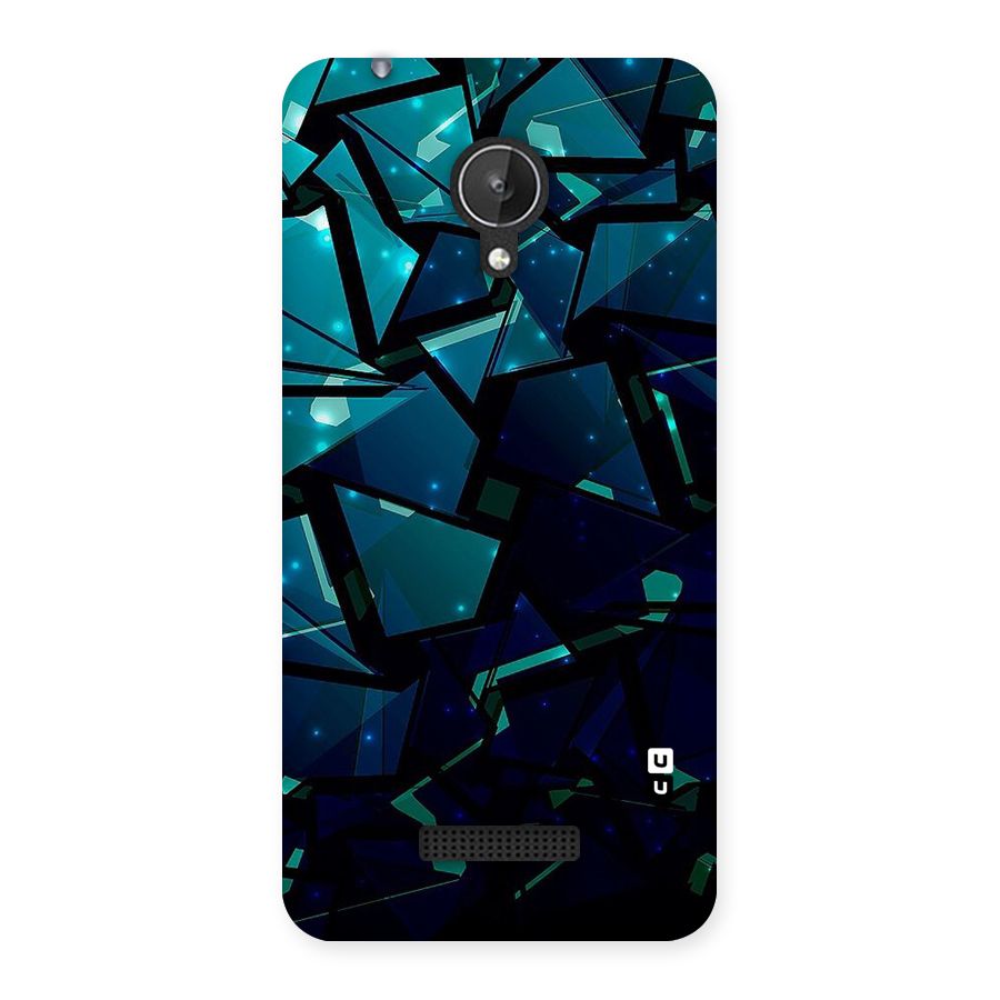 Abstract Glass Design Back Case for Micromax Canvas Spark Q380
