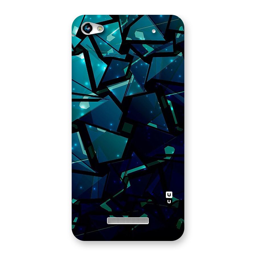 Abstract Glass Design Back Case for Micromax Hue 2