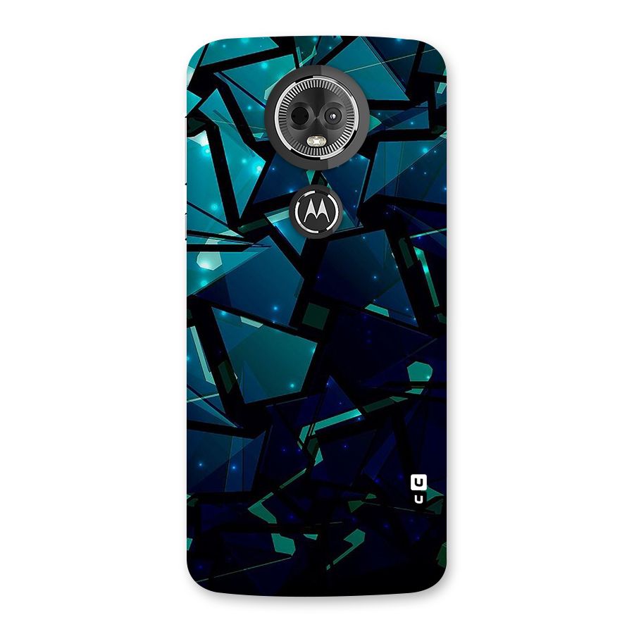 Abstract Glass Design Back Case for Moto E5 Plus