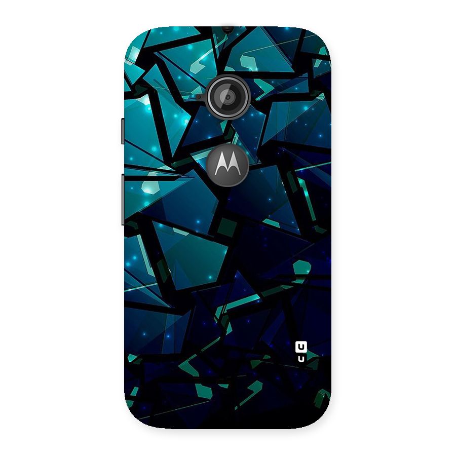 Abstract Glass Design Back Case for Moto E 2nd Gen