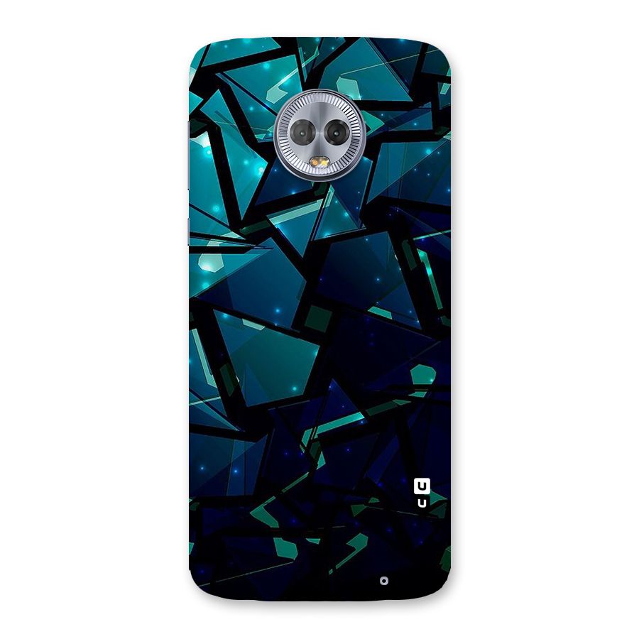 Abstract Glass Design Back Case for Moto G6 Plus