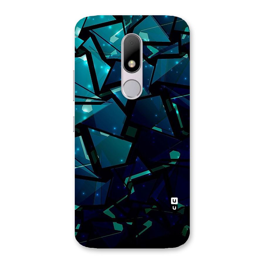 Abstract Glass Design Back Case for Moto M