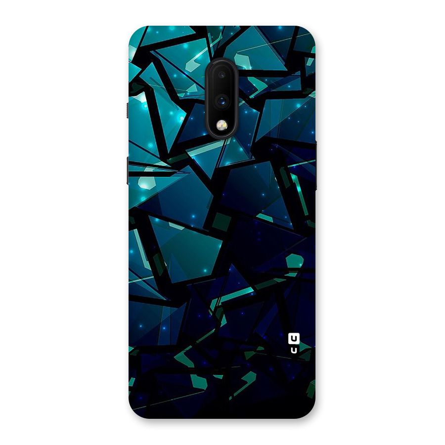 Abstract Glass Design Back Case for OnePlus 7