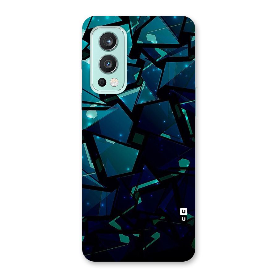Abstract Glass Design Back Case for OnePlus Nord 2 5G