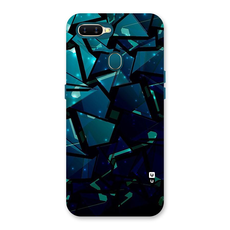 Abstract Glass Design Back Case for Oppo A11k